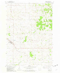 Download a high-resolution, GPS-compatible USGS topo map for Ridgeway, IA (1982 edition)