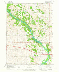 Download a high-resolution, GPS-compatible USGS topo map for Rochester, IA (1967 edition)