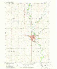 preview thumbnail of historical topo map of Rock Rapids, IA in 1971