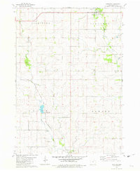 Download a high-resolution, GPS-compatible USGS topo map for Saratoga, IA (1982 edition)