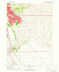 Download a high-resolution, GPS-compatible USGS topo map for Sergeant Bluff, IA (1965 edition)