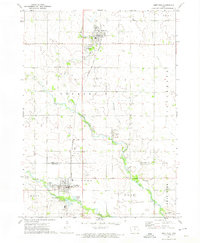 Download a high-resolution, GPS-compatible USGS topo map for Sheffield, IA (1975 edition)