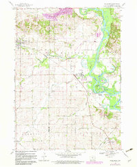 Download a high-resolution, GPS-compatible USGS topo map for Shellsburg, IA (1983 edition)