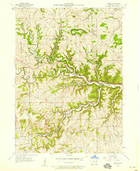 Download a high-resolution, GPS-compatible USGS topo map for Sherrill, IA (1958 edition)