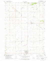 preview thumbnail of historical topo map of Slater, IA in 1975