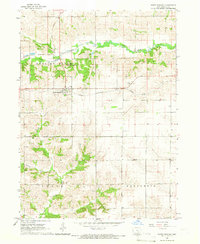 Download a high-resolution, GPS-compatible USGS topo map for South English, IA (1966 edition)