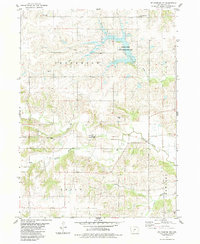 Download a high-resolution, GPS-compatible USGS topo map for St Charles NW, IA (1983 edition)