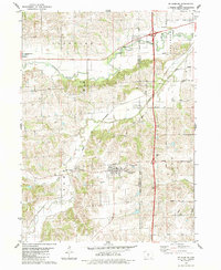 Download a high-resolution, GPS-compatible USGS topo map for St Charles, IA (1983 edition)