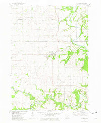 Download a high-resolution, GPS-compatible USGS topo map for St Lucas, IA (1982 edition)