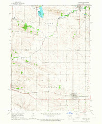 preview thumbnail of historical topo map of Stanwood, IA in 1965