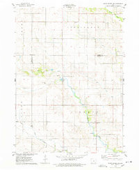 preview thumbnail of historical topo map of Marshall County, IA in 1975