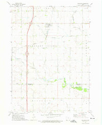 Download a high-resolution, GPS-compatible USGS topo map for Swaledale, IA (1975 edition)