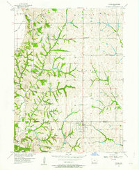 Download a high-resolution, GPS-compatible USGS topo map for Tabor, IA (1964 edition)
