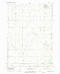 Download a high-resolution, GPS-compatible USGS topo map for Thompson, IA (1975 edition)