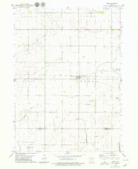 Download a high-resolution, GPS-compatible USGS topo map for Thor, IA (1979 edition)