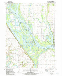 Download a high-resolution, GPS-compatible USGS topo map for Toolesboro, IA (1992 edition)