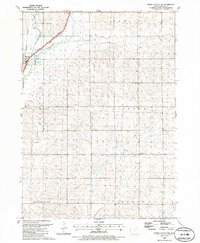 Download a high-resolution, GPS-compatible USGS topo map for Union Center NW, IA (1986 edition)