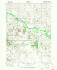 Download a high-resolution, GPS-compatible USGS topo map for University Park, IA (1970 edition)