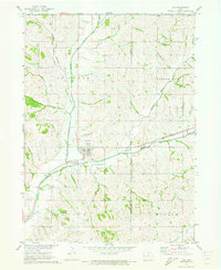 Download a high-resolution, GPS-compatible USGS topo map for Ute, IA (1973 edition)