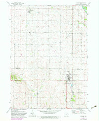 Download a high-resolution, GPS-compatible USGS topo map for Walker, IA (1983 edition)