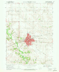 Download a high-resolution, GPS-compatible USGS topo map for Washington, IA (1971 edition)