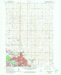 Download a high-resolution, GPS-compatible USGS topo map for Waterloo North, IA (1973 edition)