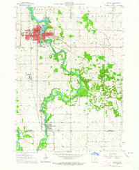Download a high-resolution, GPS-compatible USGS topo map for Waverly, IA (1964 edition)