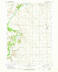 Download a high-resolution, GPS-compatible USGS topo map for Webb, IA (1973 edition)