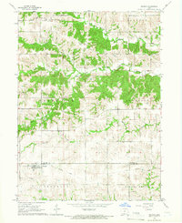 Download a high-resolution, GPS-compatible USGS topo map for Weldon, IA (1966 edition)