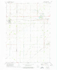 Download a high-resolution, GPS-compatible USGS topo map for Wesley, IA (1975 edition)