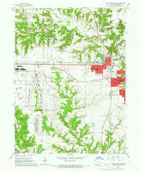Download a high-resolution, GPS-compatible USGS topo map for West Burlington, IA (1965 edition)
