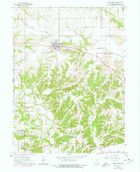 Download a high-resolution, GPS-compatible USGS topo map for West Point, IA (1977 edition)