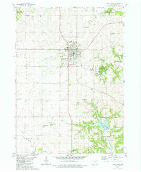 Download a high-resolution, GPS-compatible USGS topo map for West Union, IA (1982 edition)