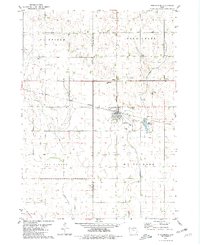 Download a high-resolution, GPS-compatible USGS topo map for Whittemore, IA (1981 edition)