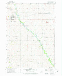 preview thumbnail of historical topo map of Winthrop, IA in 1973
