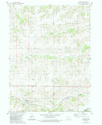 Download a high-resolution, GPS-compatible USGS topo map for Woodburn, IA (1984 edition)