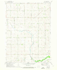 Download a high-resolution, GPS-compatible USGS topo map for Zaneta, IA (1973 edition)