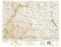 1954 Map of Fort Dodge, 1968 Print