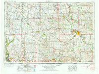 1954 Map of Waterloo, 1973 Print