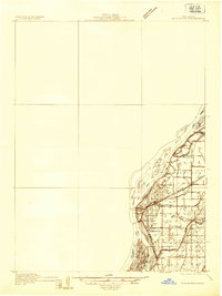 1934 Map of Burlington