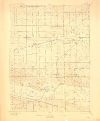 1899 Map of Amana, 1910 Print
