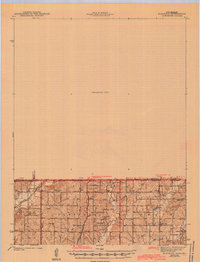 1943 Map of Blockton