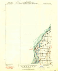 1940 Map of Burlington, IA, 1950 Print