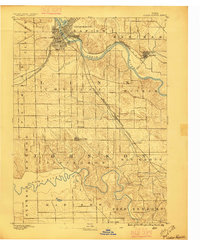 1887 Map of Cedar Rapids