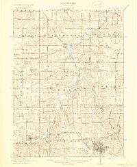 1918 Map of Chariton