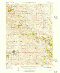 Download a high-resolution, GPS-compatible USGS topo map for Greenfield, IA (1956 edition)