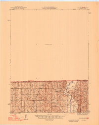 1947 Map of Lamoni