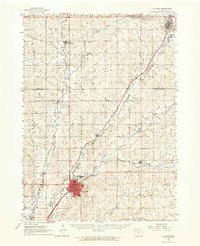 Download a high-resolution, GPS-compatible USGS topo map for Le Mars, IA (1964 edition)