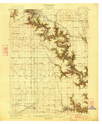 1923 Map of Lehigh
