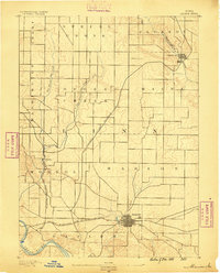 1889 Map of Marion